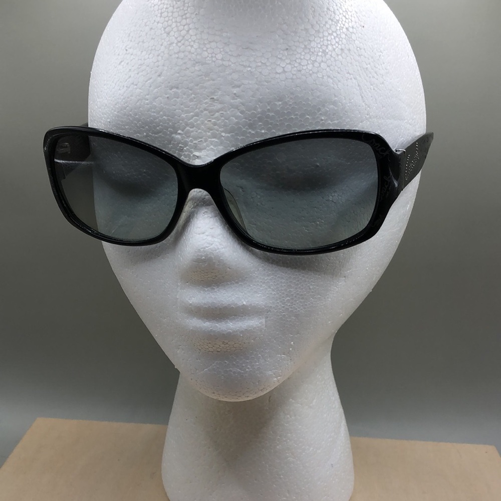 Coach 8028 Taryn sunglasses L903 Black 59-15-125 Butterfly Shape w Logo Marks - Picture 8 of 9